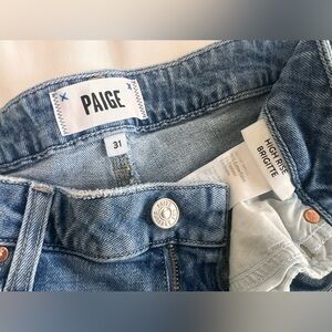 PAIGE High-Rise Brigitte Jean (W Size 31)